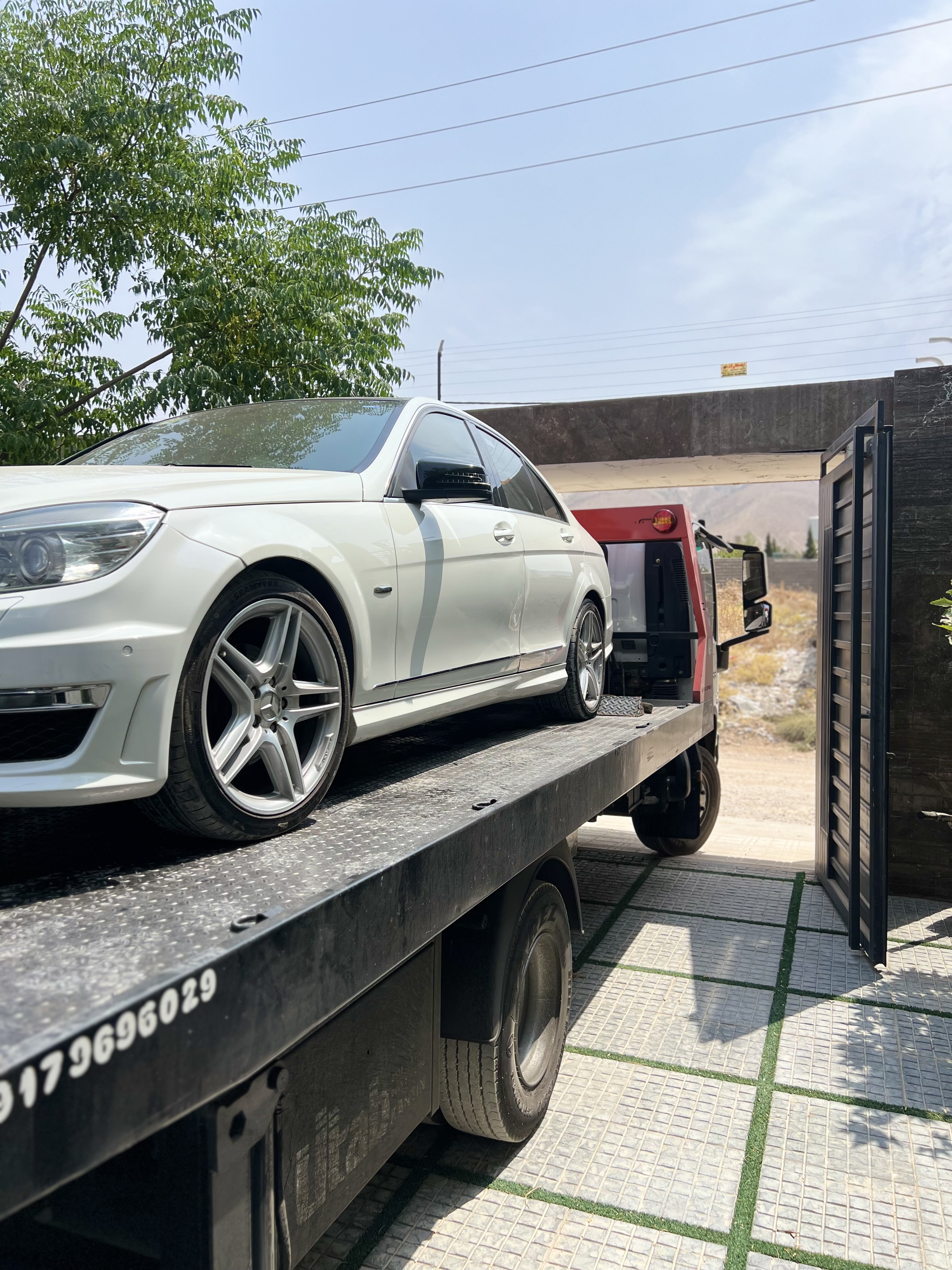 بارگیری خودرو در محل  بدون نیاز به جابجایی